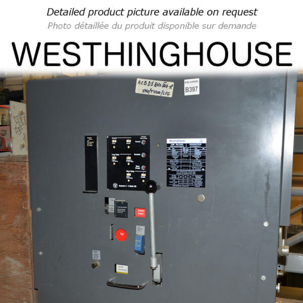 WESTHINGHOUSE # DB50MD  Air Circuit Breaker DB50 F1600 M/O D/O WEST  - Used - TESTED - Image 2