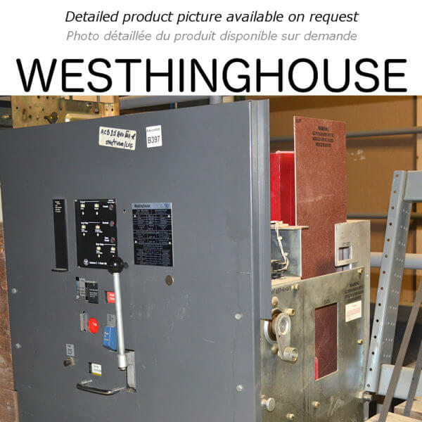 WESTHINGHOUSE # DB50MD  Air Circuit Breaker DB50 F1600 M/O D/O WEST  - Used - TESTED - Image 3