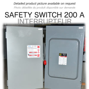 SYLVANIA  safety Switch FUSE  Box F2022N 100 AMP 120//240V