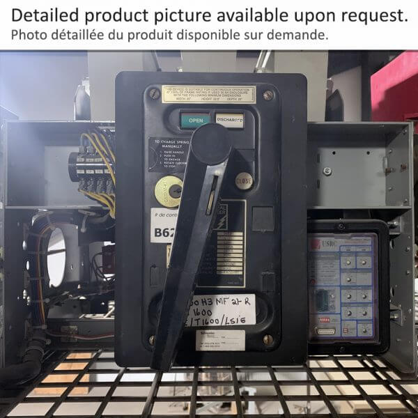 FEDERAL PIONEER # 50H2MF21  Air Circuit Breaker 50H2 F1600 M/O FIXED FPE 21 in  - Used - TESTED