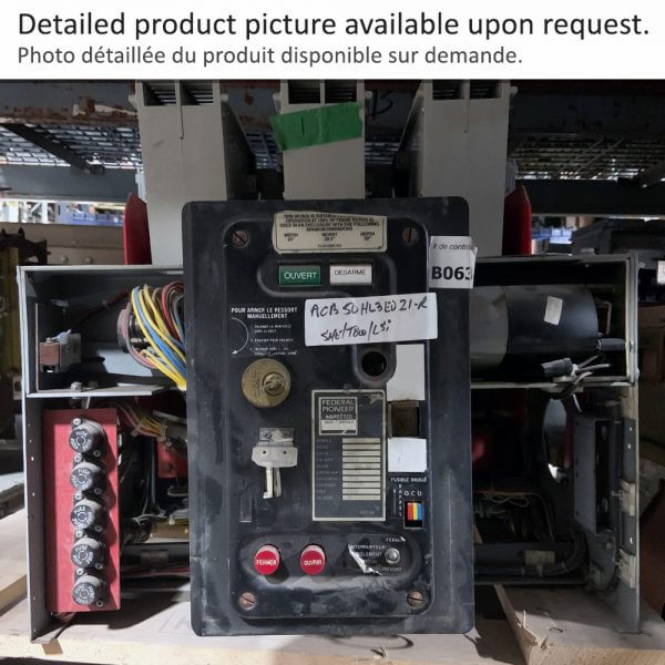 Air Circuit Breaker 50HL3 F2000 M/O D/O FPE 21"