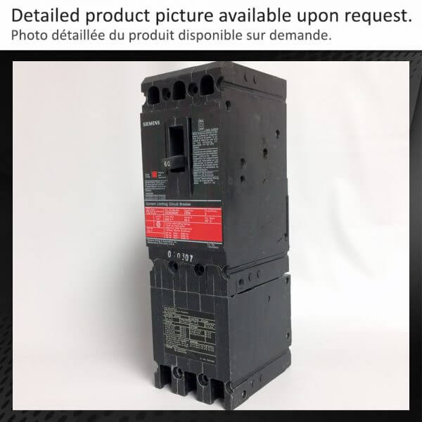 BREAKER 60A 600V 3P SIEMENS TRIPAC - NEW Surplus - Image 2