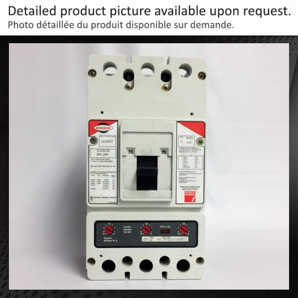 BREAKER 250A 600V 3P 25KA - NEW Surplus