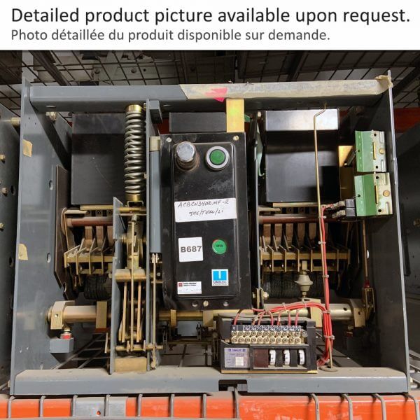 UNELEC # CN34000MF  Air Circuit Breaker CN3 F4000 M/O FIX UNELEC   - Used - TESTED