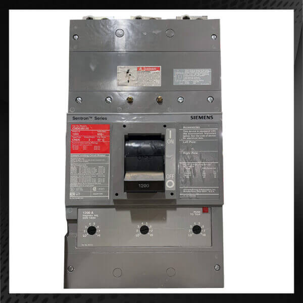 BREAKER 1200A 600V 3P ITE - SIEMENS - Used - TESTED - Image 2