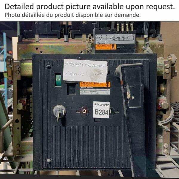 Air Circuit Breaker DRAX3 F1600 M/O D/O MERLIN GERIN