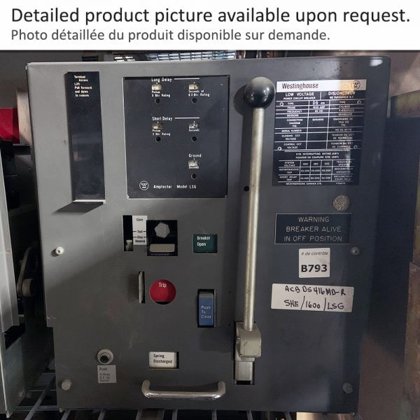 Air Circuit Breaker DS416 F1600 M/O D/O WEST
