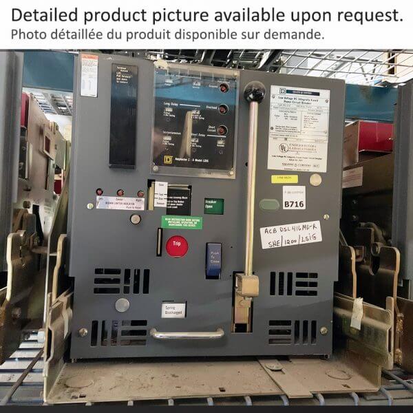 Air Circuit Breaker DSL416 F1600 M/O D/O WESTINGHOUSE