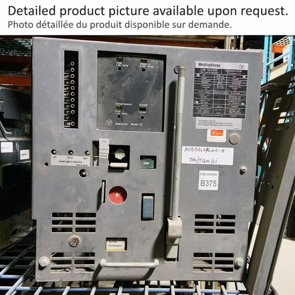 Air Circuit Breaker DSL416 F1600 M/O D/O WEST