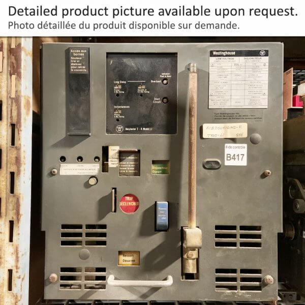 Air Circuit Breaker DSL416 F1600 M/O D/O WEST