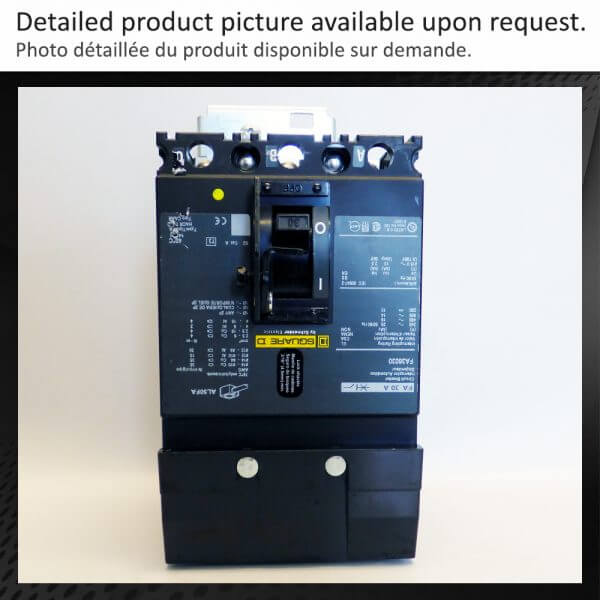 BREAKER 30A 600V 3P SQUARE D - Used - TESTED