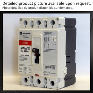 BREAKER 225A 600V 3P CUTLER HAMMER - Used - TESTED