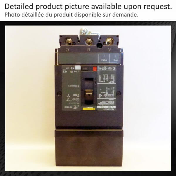 BREAKER 60A 600V 3P SQUARE D 25KA - Used - TESTED - Image 2