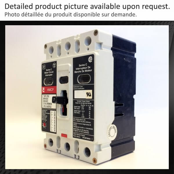 BREAKER 7A 600V CUTLER HAMMER - NEW Surplus - Image 2