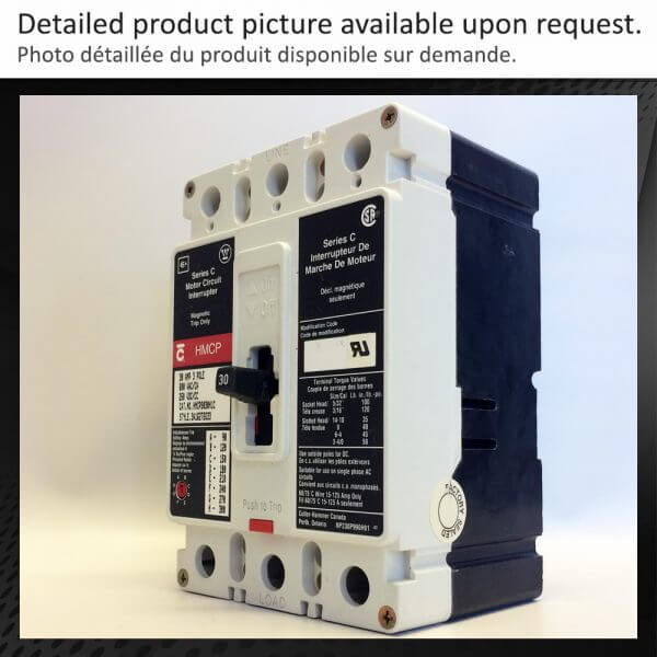 BREAKER 30A 600V CUTLER HAMMER - NEW Surplus - Image 2