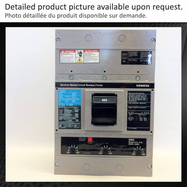 BREAKER 400A 600V 3P ITE - Used - TESTED - Image 2