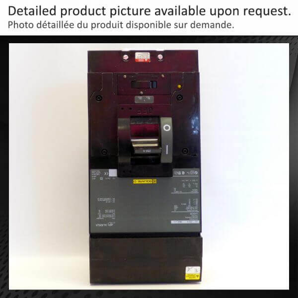 BREAKER 250A 600V 3P SQUARE D - NEW Surplus