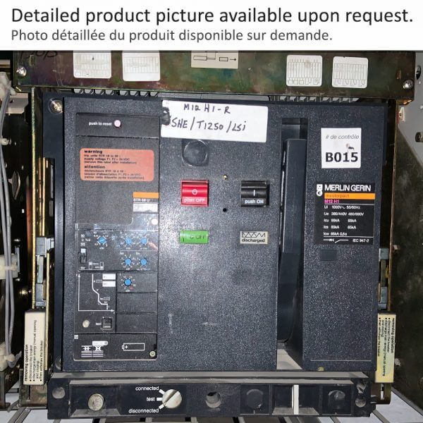 BREAKER M12H1 1200A 3P MERLIN GERIN