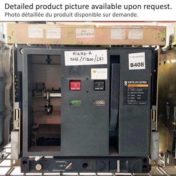 BREAKER 1200A 3P MERLIN GERIN 50KA
