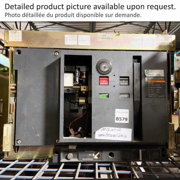 BREAKER 1250A 3P MERLIN GERIN 40KA