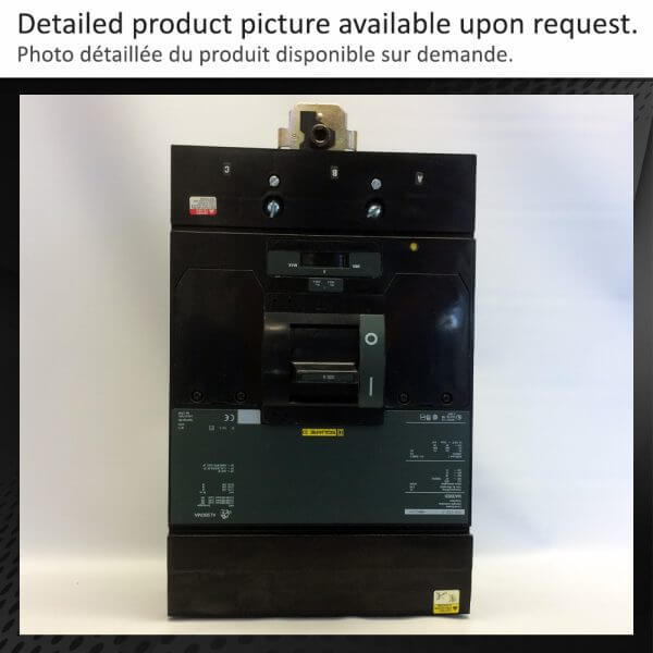 BREAKER 600A 600V 3P SQUARE D - Used - TESTED - Image 2