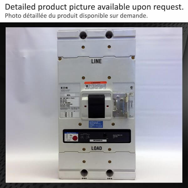 BREAKER 800A 600V 3P CUTLER HAMMER - NEW Surplus