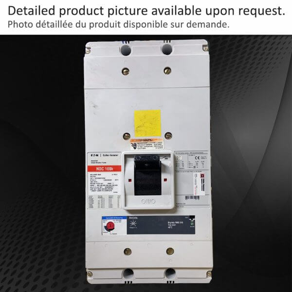 BREAKER 800A 600V 3P CUTLER-HAMMER LS - Used - TESTED - Image 2