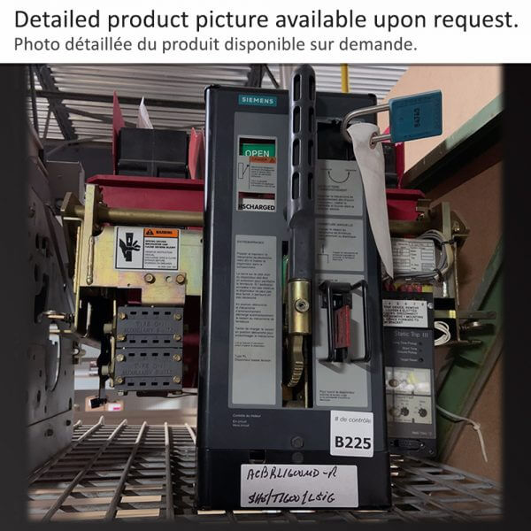 RL1600MD SIEMENS BREAKER