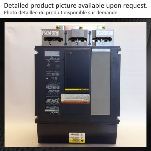 BREAKER 1200A 600V 3P POWERPACT SQUARE D 25KA - NEW Surplus