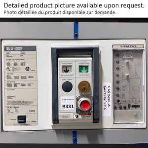 BREAKER 4000A 600V 3P SIEMENS 85KA