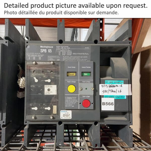 BREAKER SPB65 F1600A 600V 3P WEST