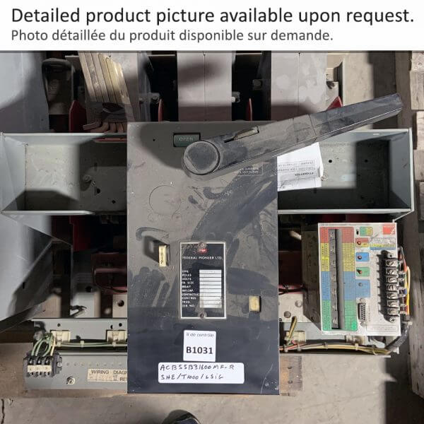 Air Circuit Breaker SSB3 F1600 M/O FIXE FPE