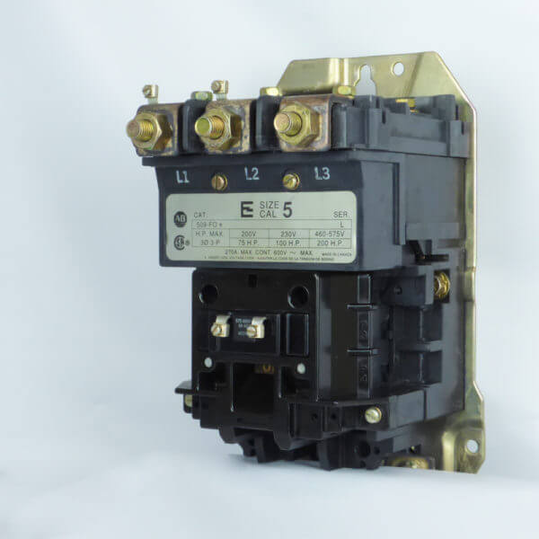 CONTACTOR 509-FO* NEMA  L SERIES SIZE 5 - Used - TESTED