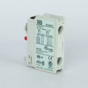 AUXILIARY CONTACT  BCXMF01  1NC  - Used - TESTED
