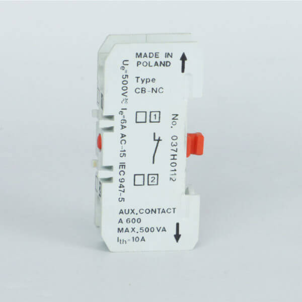 AUXILIARY CONTACT TYPE CB-NC - Used - TESTED