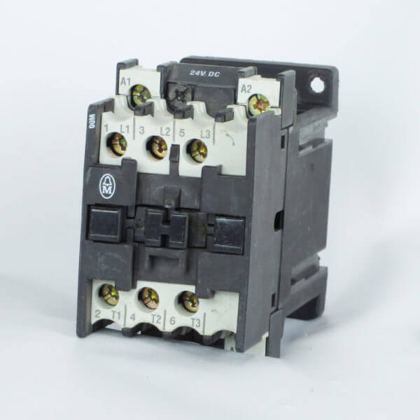 CONTACTOR DIL00M-G  7.5 HP COIL 24DC - Used - TESTED