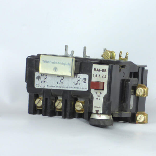 OVERLOAD RELAY RA1-BB  1.6-2.5A - Used - TESTED
