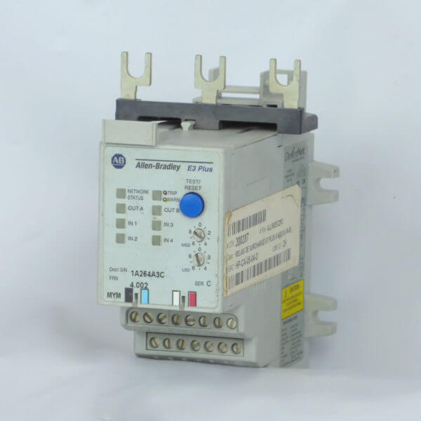 OVERLOAD RELAY 592-EC2PC  0.4-2.0A  C SERIES - Used - TESTED