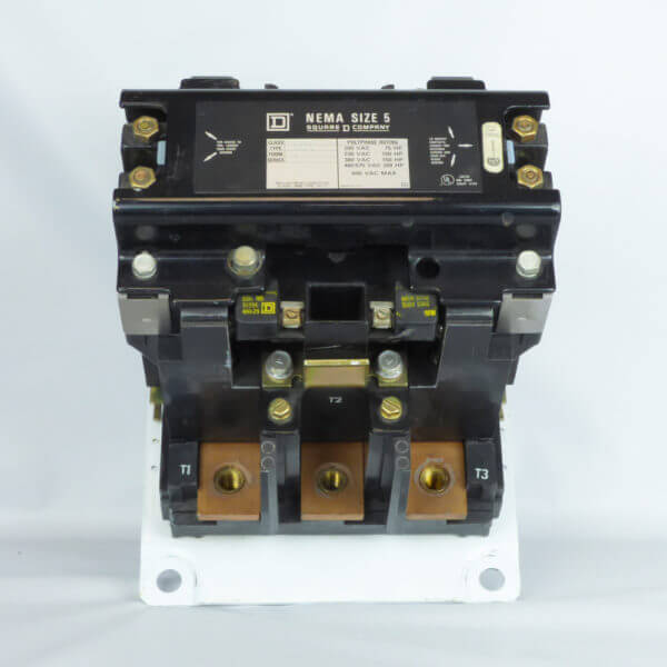 CONTACTOR NEMA SIZE 5 CLASS 8502 TYPE SG02  A SERIES - Used - Tested - Image 2
