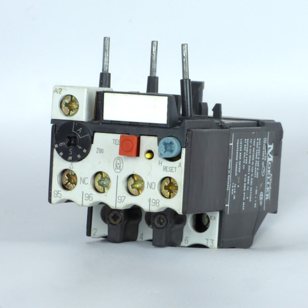 OVERLOAD RELAY Z006 46A Used Tested SIB Electric Inc