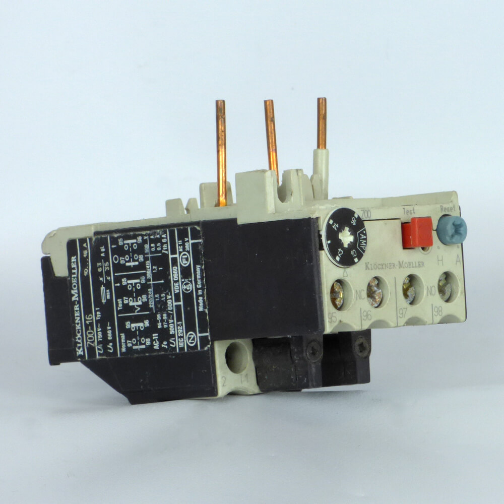 OVERLOAD RELAY Z0016 1016A Used TESTED SIB Electric Inc