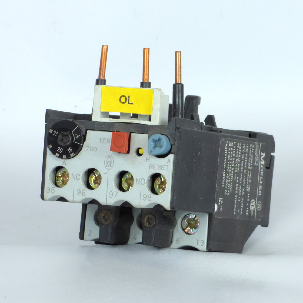 OVERLOAD RELAY Z0024 1624A Used Tested SIB Electric Inc