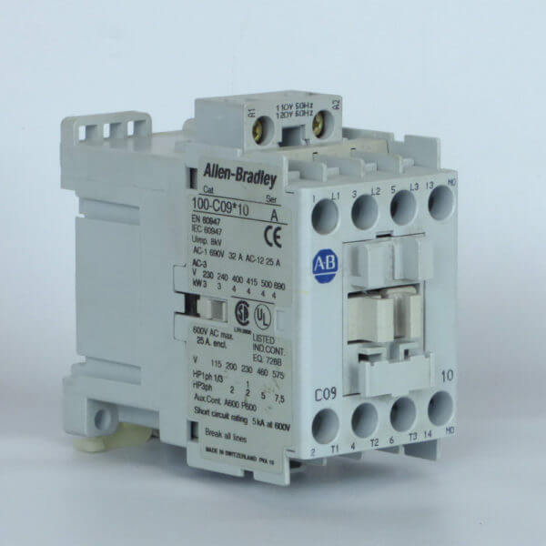 CONTACTOR 100-C09*10  7.5 HP COIL 24V DC  A SERIES - Used - TESTED
