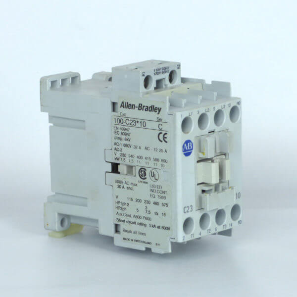 CONTACTOR 100-C23*10 C120 15 HP COIL 120V C SERIES - Used - TESTED
