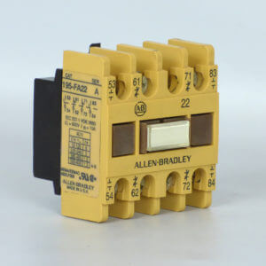 AUXILIARY CONTACT 195-FA22  A SERIES - Used - TESTED