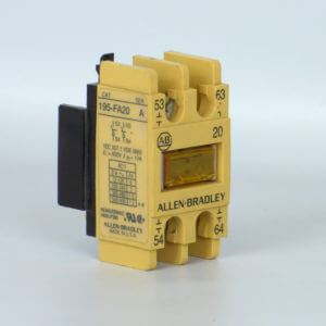 AUXILIARY CONTACT 195-FA20  A SERIES - Used - TESTED