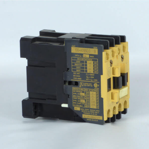 CONTACTOR 100-A09ND3 7.5 HP COIL 110-120V  B SERIES - Used - TESTED