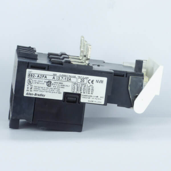 OVERLOAD RELAY  592-A2FA  (3.7-12A)  A SERIES - Used - TESTED