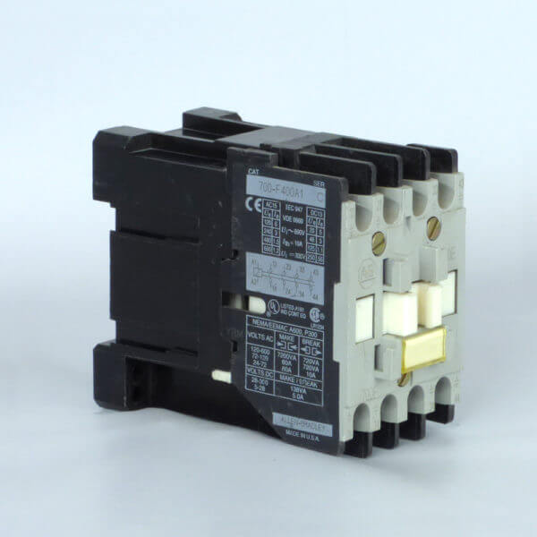 CONTROL RELAY 700-F400A1  4 NO COIL 120V  B SERIES - Used - TESTED