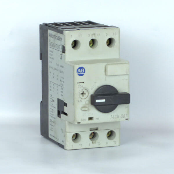 BREAKER MOTOR PROTECTION 140M-D8T-C20 - Used - TESTED